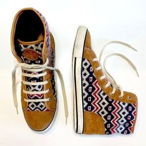 Tory Burch Fashion High Top Sneakers